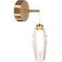 Altavola Design Opal LA025Wclear kinkiet 1x6 W przezroczysty-złoty zdj.1