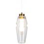 Altavola Design Opal LA025Wclear kinkiet 1x6 W przezroczysty-złoty zdj.3