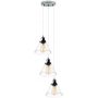 Altavola Design New York Loft LA034CO3chrom lampa wisząca 3x40 W chrom-przezroczysta zdj.1
