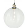 Altavola Design New York Loft LA035PMAX lampa wisząca 1x40 W mosiądz-przezroczysta zdj.2