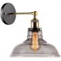 Altavola Design New York Loft LA040Wsmoky kinkiet 1x40 W mosiądz-przydymiony zdj.1