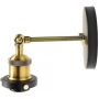 Altavola Design New York Loft LA040Wsmoky kinkiet 1x40 W mosiądz-przydymiony zdj.3