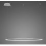 Altavola Design Led Shape LA073CO150in3ksilverdimm lampa wisząca 1x57 W srebrna zdj.1