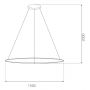 Altavola Design Led Shape LA073CO150in3ksilverdimm lampa wisząca 1x57 W srebrna zdj.2