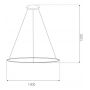 Altavola Design Led Shape LA073P100in3ksilverDali lampa wisząca 1x38 W srebrna zdj.2