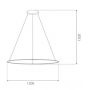 Altavola Design Led Shape LA073P120in3ksilver lampa wisząca 1x45 W srebrna zdj.2