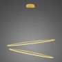 Altavola Design Ledowe Okręgi LA074P120in3kgold lampa wisząca 2x W złota zdj.1