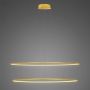 Altavola Design Ledowe Okręgi LA074P120in3kgold lampa wisząca 2x W złota zdj.2