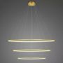 Altavola Design Ledowe Okręgi LA075P100in2700kgoldDali lampa wisząca 3x W złota zdj.1