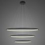 Altavola Design Ledowe Okręgi LA075P80in3kblack lampa wisząca 3x99 W czarny zdj.3
