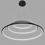 Altavola Design Ledowe Okręgi LA075P80in4kblack lampa wisząca 3x99 W czarny zdj.3