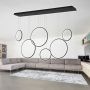 Altavola Design Ledowe Okręgi LA076P180in3kblack lampa wisząca 6x130 W czarny zdj.7