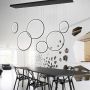 Altavola Design Ledowe Okręgi LA076P180in3kblack lampa wisząca 6x130 W czarny zdj.8