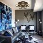 Altavola Design Ledowe Okręgi LA078CE7out3kblack lampa podsufitowa powyżej 6x86 W czarny zdj.3