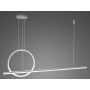 Altavola Design Led Shape LA087PX143403ksilverDali lampa wisząca 1x23 W srebrna zdj.1
