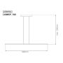 Altavola Design Led Shape LA089P1004ksilverDali lampa wisząca 1x16 W srebrna zdj.2