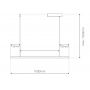 Altavola Design Led Shape LA089P21003ksilverdimm lampa wisząca 1x12 W srebrna zdj.2