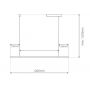 Altavola Design Led Shape LA089P21203ksilverDali lampa wisząca 1x15 W srebrna zdj.2