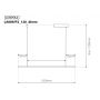 Altavola Design Led Shape LA089P21203ksilver lampa wisząca 1x15 W srebrna zdj.2