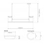 Altavola Design Linea LA089P21204kblack lampa wisząca 1x15 W czarna zdj.2
