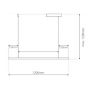Altavola Design Led Shape LA089P21204ksilverDali lampa wisząca 1x15 W srebrna zdj.2