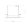 Altavola Design Led Shape LA089P21204ksilverdimm lampa wisząca 1x15 W srebrna zdj.2