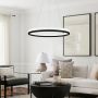 Altavola Design Billions LA091P80up4kblack lampa wisząca 1x48 W czarna zdj.3