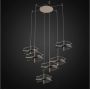 Altavola Design Mariposa LA102CO6 lampa wisząca 6x36 W przezroczysta-różowe złoto zdj.5