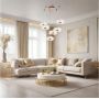 Altavola Design Mariposa LA102CO6 lampa wisząca 6x36 W przezroczysta-różowe złoto zdj.6