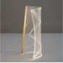 Altavola Design Cortina LA103T43gold lampa stołowa 1x12 W przezroczysta-złota zdj.1