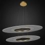 Altavola Design Eclipse LA116P2973kgold lampa wisząca 2x48 W przezroczysta zdj.4