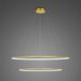 Altavola Design Ledowe Okręgi LA074P80in4kgoldDali lampa wisząca 2x53 W złota zdj.1