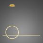 Altavola Design Linea LA087PX120404kgold lampa wisząca 2x30 W złota zdj.1