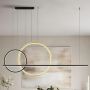 Altavola Design Linea LA087P2X60401503kblackgold lampa wisząca 3x57 W czarna-złota zdj.4