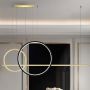Altavola Design Linea LA087P2X60401503kgoldblack lampa wisząca 3x57 W czarna-złota zdj.4