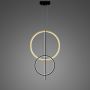 Altavola Design Linea LA0872P60401003kblackgold lampa wisząca 3x51 W czarna-złota zdj.1
