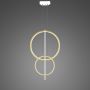 Altavola Design Linea LA0872P60401003kgoldwhite lampa wisząca 3x51 W biała-złota zdj.1