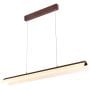 Apeti Coconut A0011320 lampa wisząca 1x33 W brązowa zdj.1