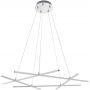 Apeti Andros A0020350 lampa wisząca 1x50 W srebrna zdj.1