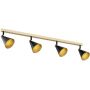 Argon Lucinda 1805 lampa podsufitowa 4x7 W czarna zdj.1