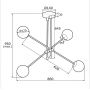 Argon Absos 1840 lampa podsufitowa 4x7 W biała zdj.2