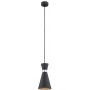 Argon Lukka 3896 lampa wisząca 1x15 W czarna zdj.1