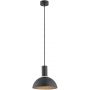 Argon Sines 4222 lampa wisząca 1x15 W czarna-mosiądz zdj.1