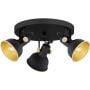 Argon Lenora 6241 lampa podsufitowa 2x7 W czarna zdj.1