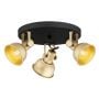 Argon Lenora 6243 lampa podsufitowa 3x7 W czarna zdj.1