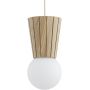 Argon Volante 6357 lampa wisząca 3x6 W drewno-opal zdj.4