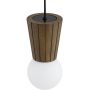 Argon Volante 6358 lampa wisząca 3x6 W drewno-opal zdj.4