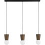 Argon Volante 6358 lampa wisząca 3x6 W drewno-opal zdj.6