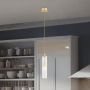 Argon Hampton 8489 lampa wisząca 1x7 W mosiądz zdj.8