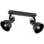 Argon Twist 7037 lampa podsufitowa 2x7 W czarna zdj.3